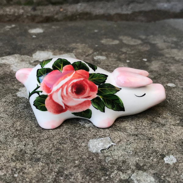 Cabbage Rose Tiny Pig