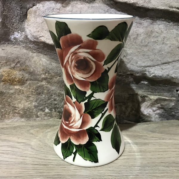 Cabbage Rose Beaker Vase