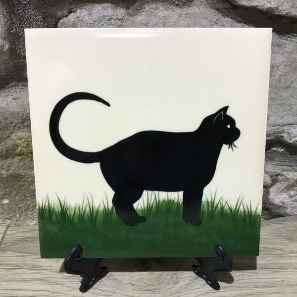 Cat 6 Inch Tile
