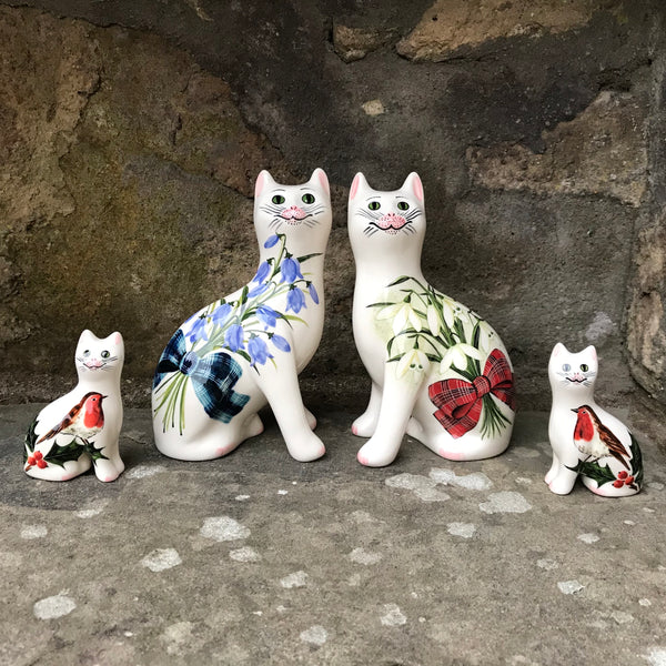 Robin and Holly Tiny Cat