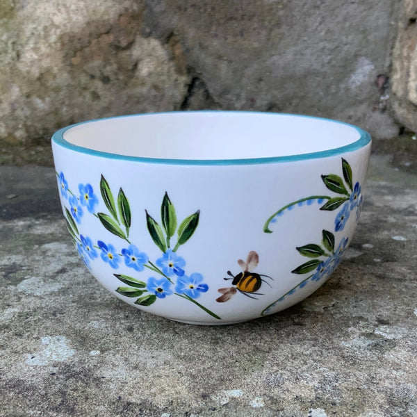 Forget Me Not with Bee Tiny Bowl