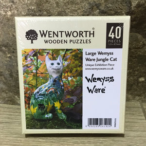 Jungle Cat Wemyss Ware Wentworth Wooden Jigsaw