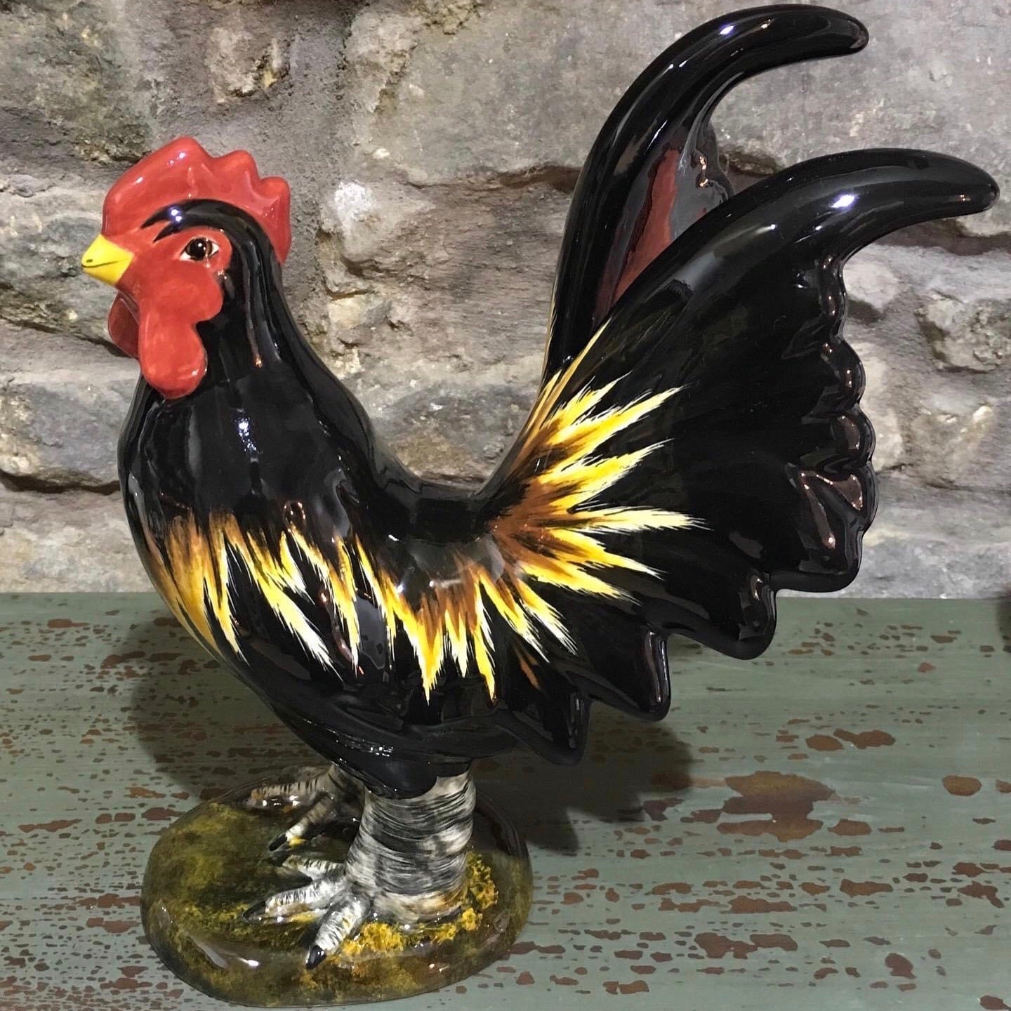 Gold with Black Tail Cockerel