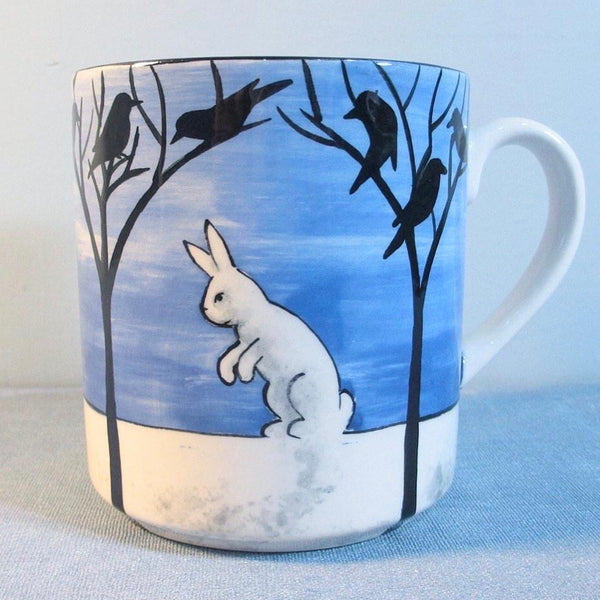 Winter Rabbit Earlshall Small Mug