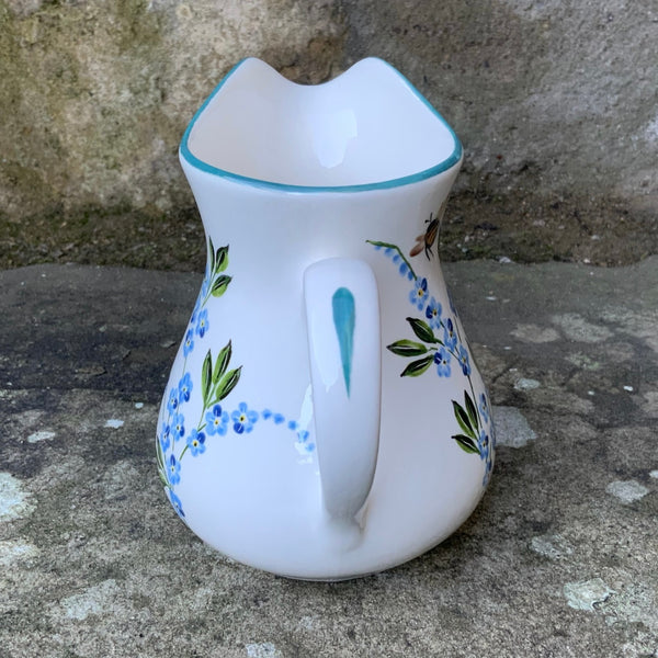 Forget Me Not with Bee Small Jug