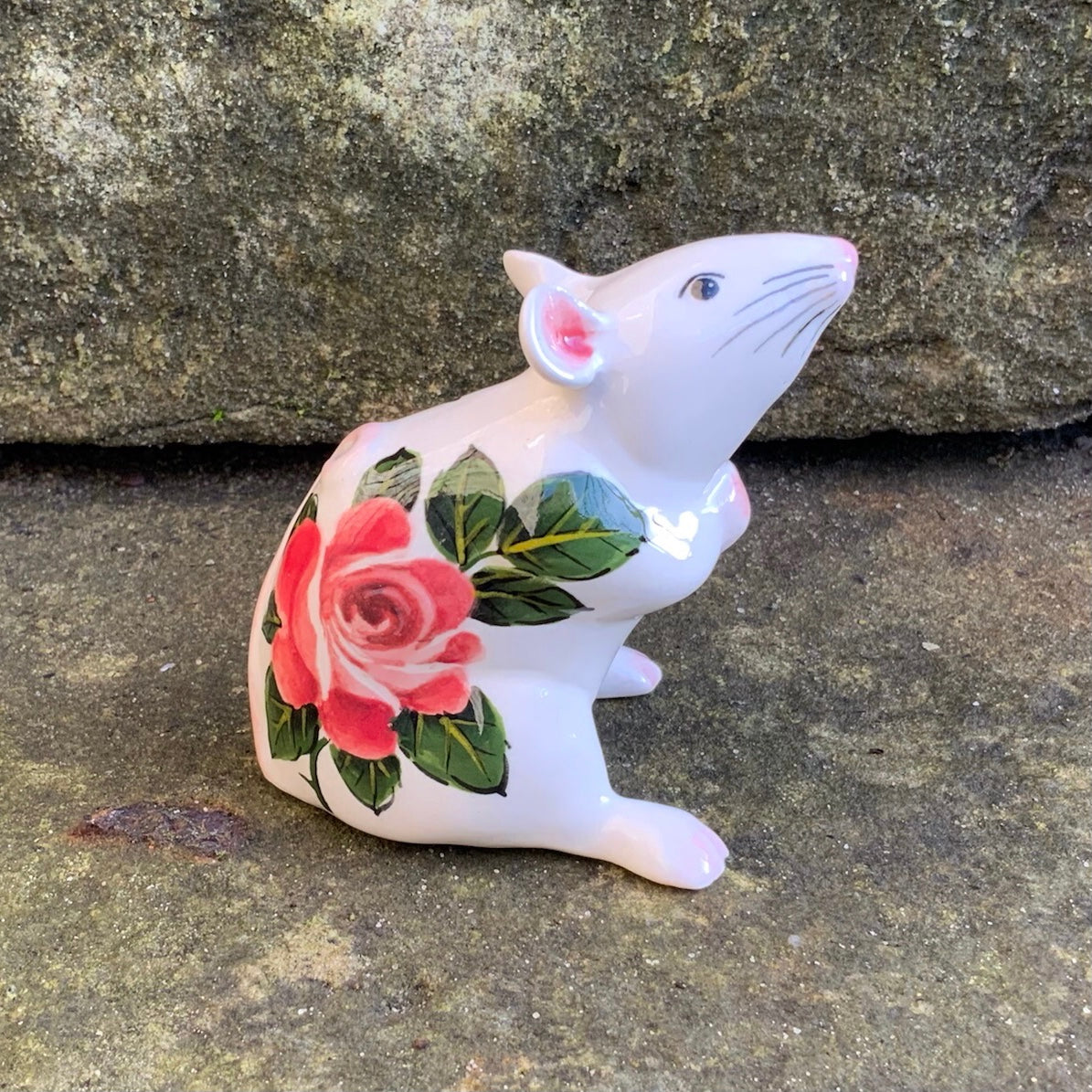 Cabbage Rose Mouse