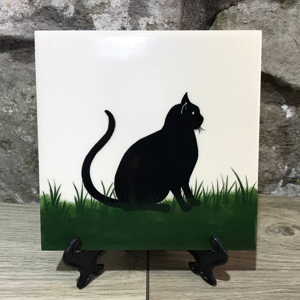 Cat 6 Inch Tile