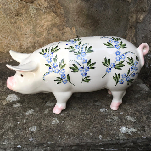 Forget Me Not Standing Pig