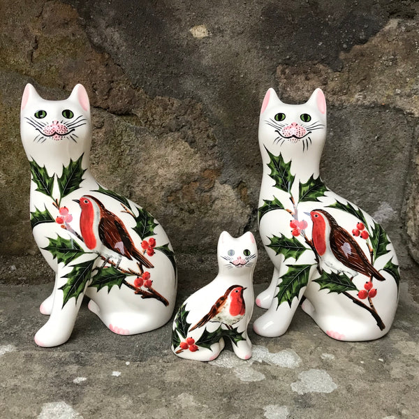 Robin and Holly Tiny Cat