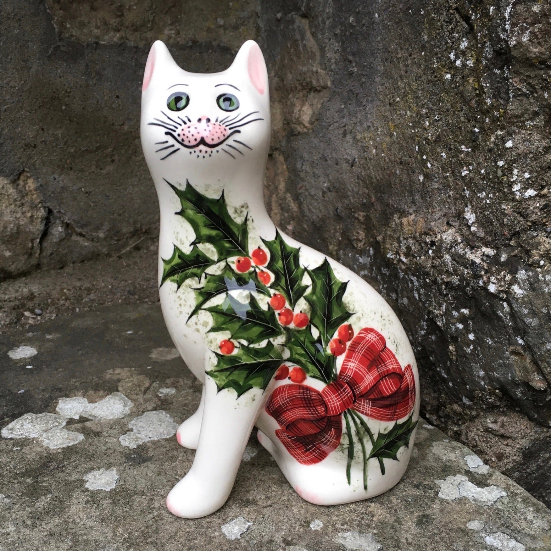 Tartan Holly Small Cat