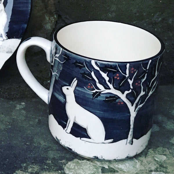 Holly Rabbit Earlshall Small Mug