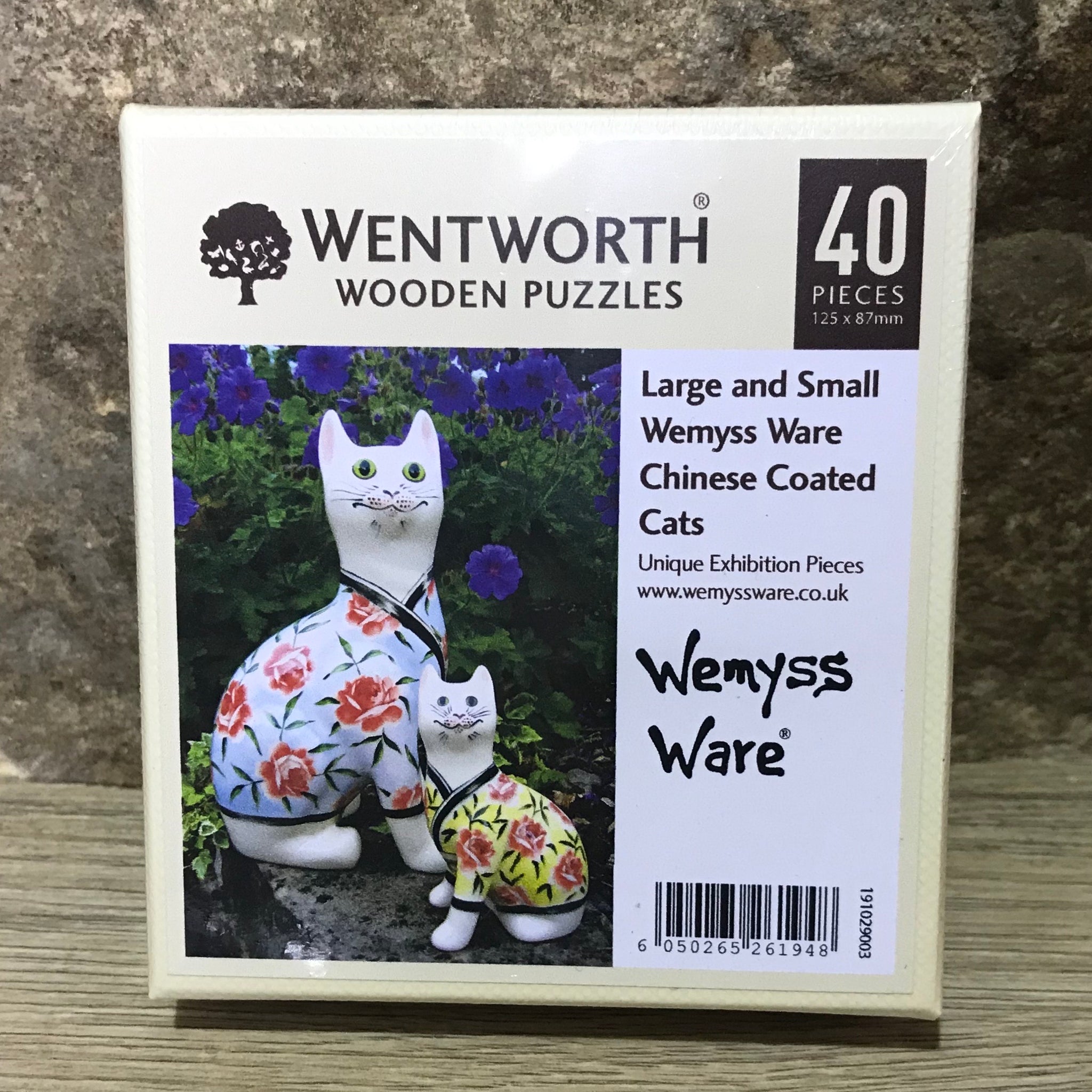 Chinese Coated Cats Wemyss Ware Wentworth Wooden Jigsaw