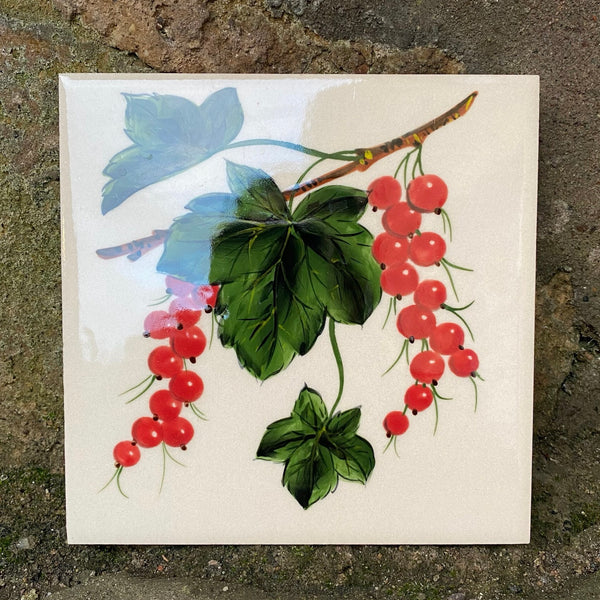 Redcurrant 6 Inch Tile