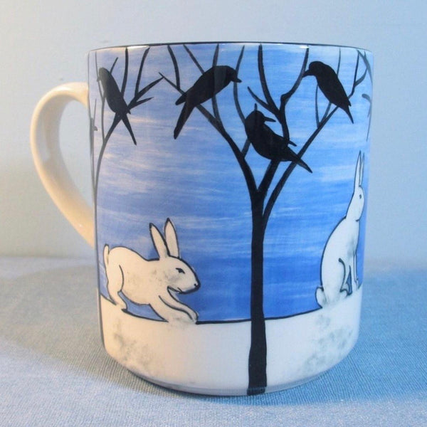 Winter Rabbit Earlshall Small Mug