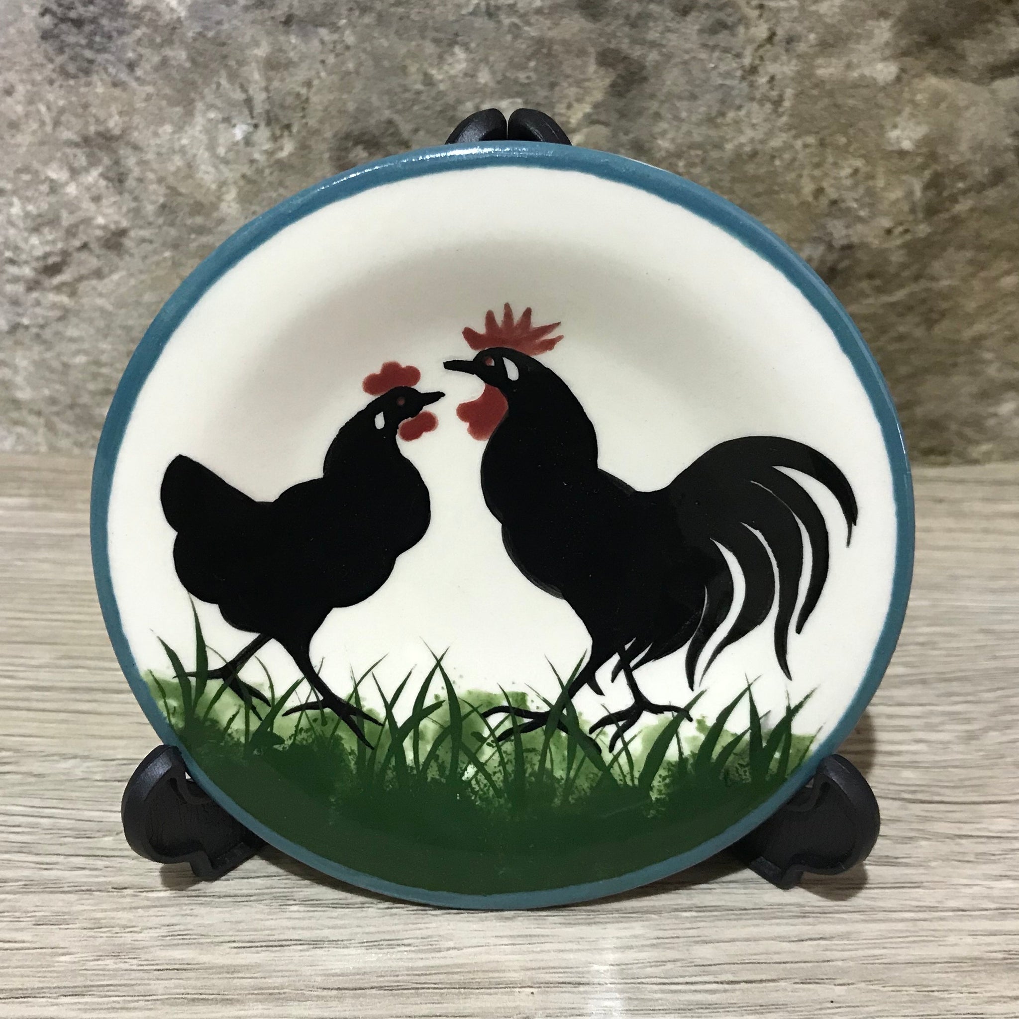 Cockerel Tiny Plate