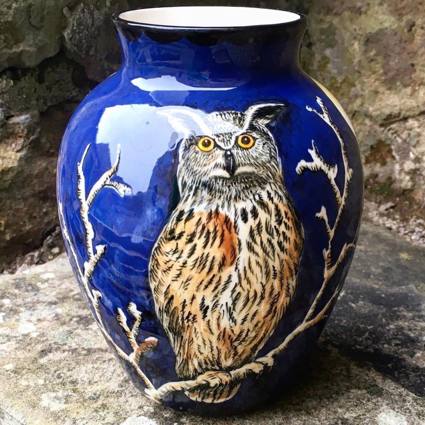 Owl Esther Vase