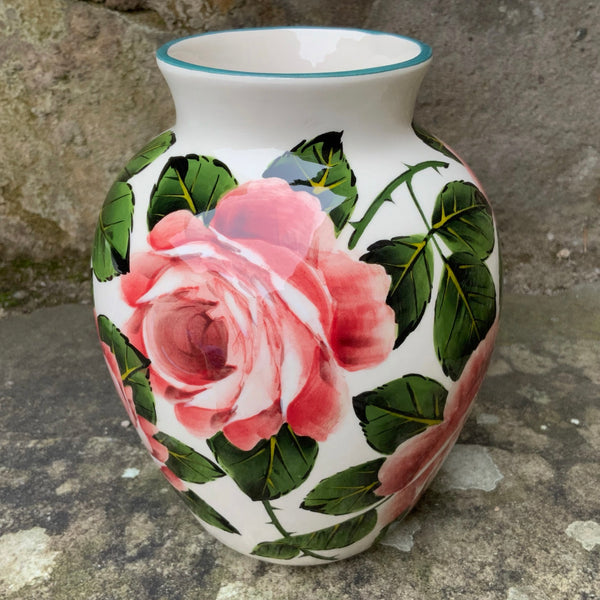 Cabbage Rose Esther Vase