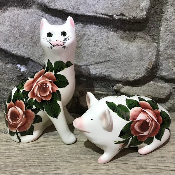 Cabbage Rose Small Cat