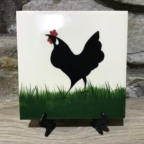 Hen 6 Inch Tile