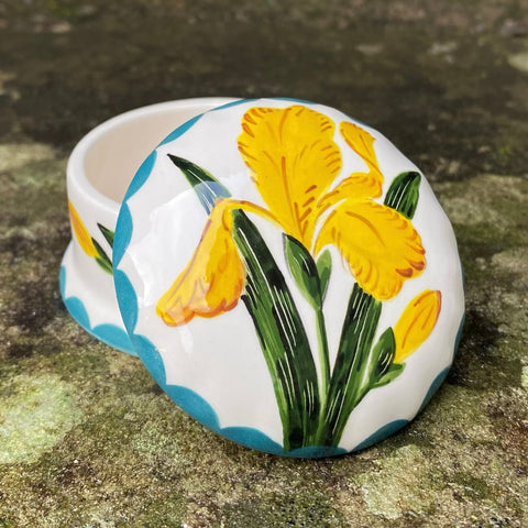 Iris Scone Trinket Box